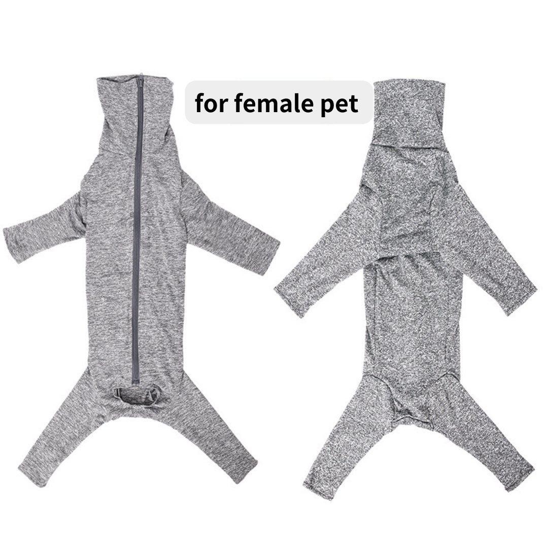 Pet Dog Cat Control Shedding, Anxiety Claming, Recovery Body Suit