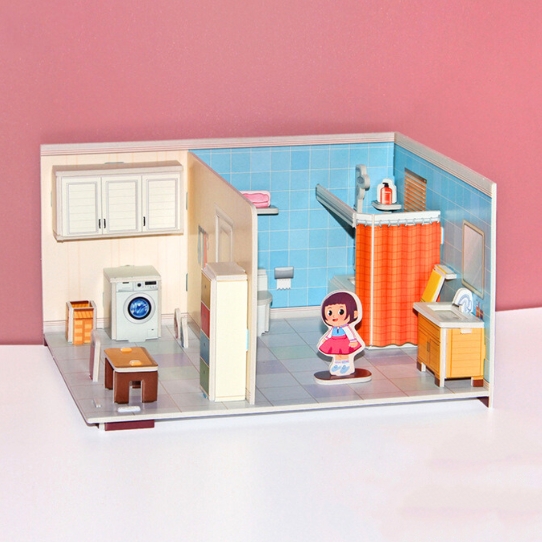 3D Puzzle Play House Theme