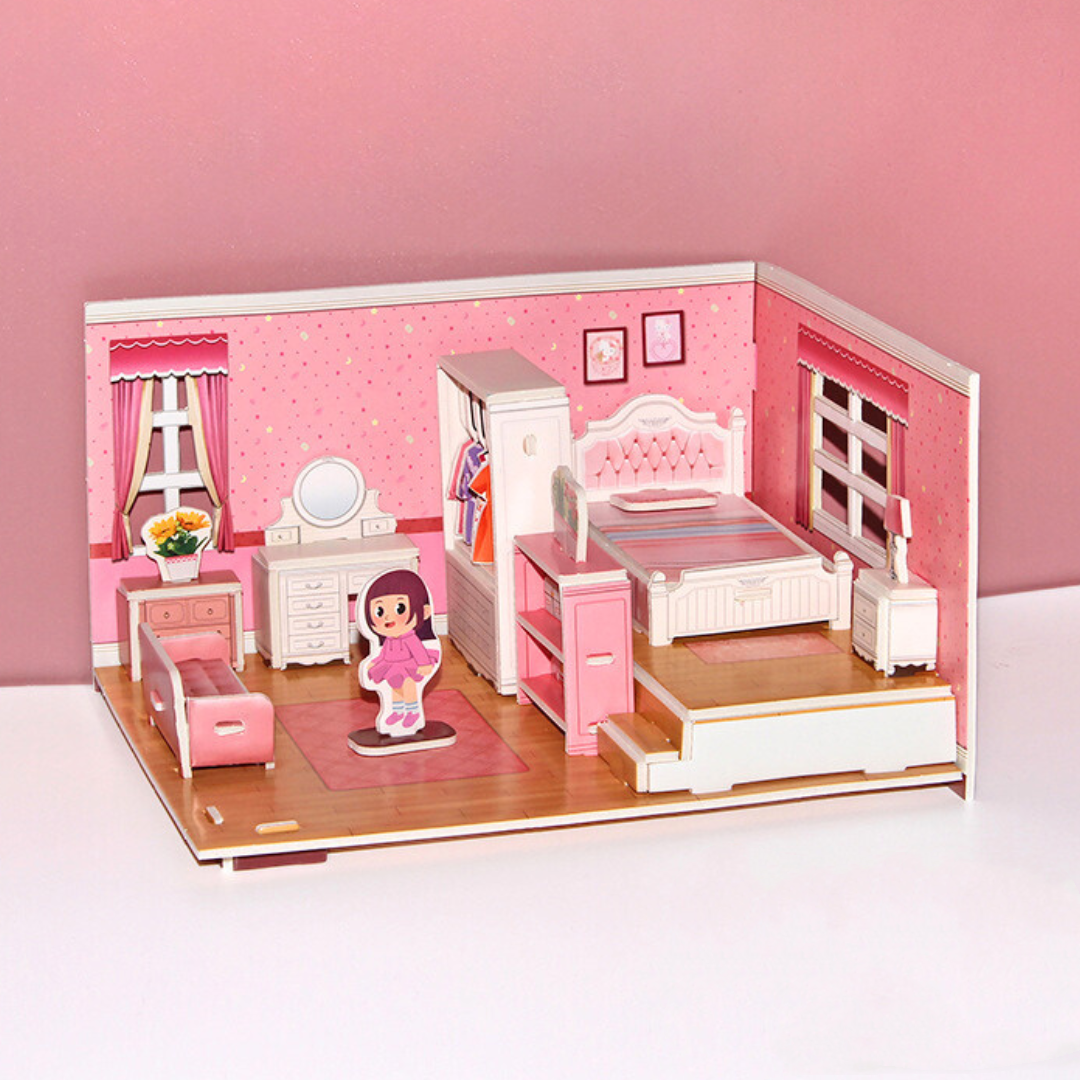 3D Puzzle Play House Theme