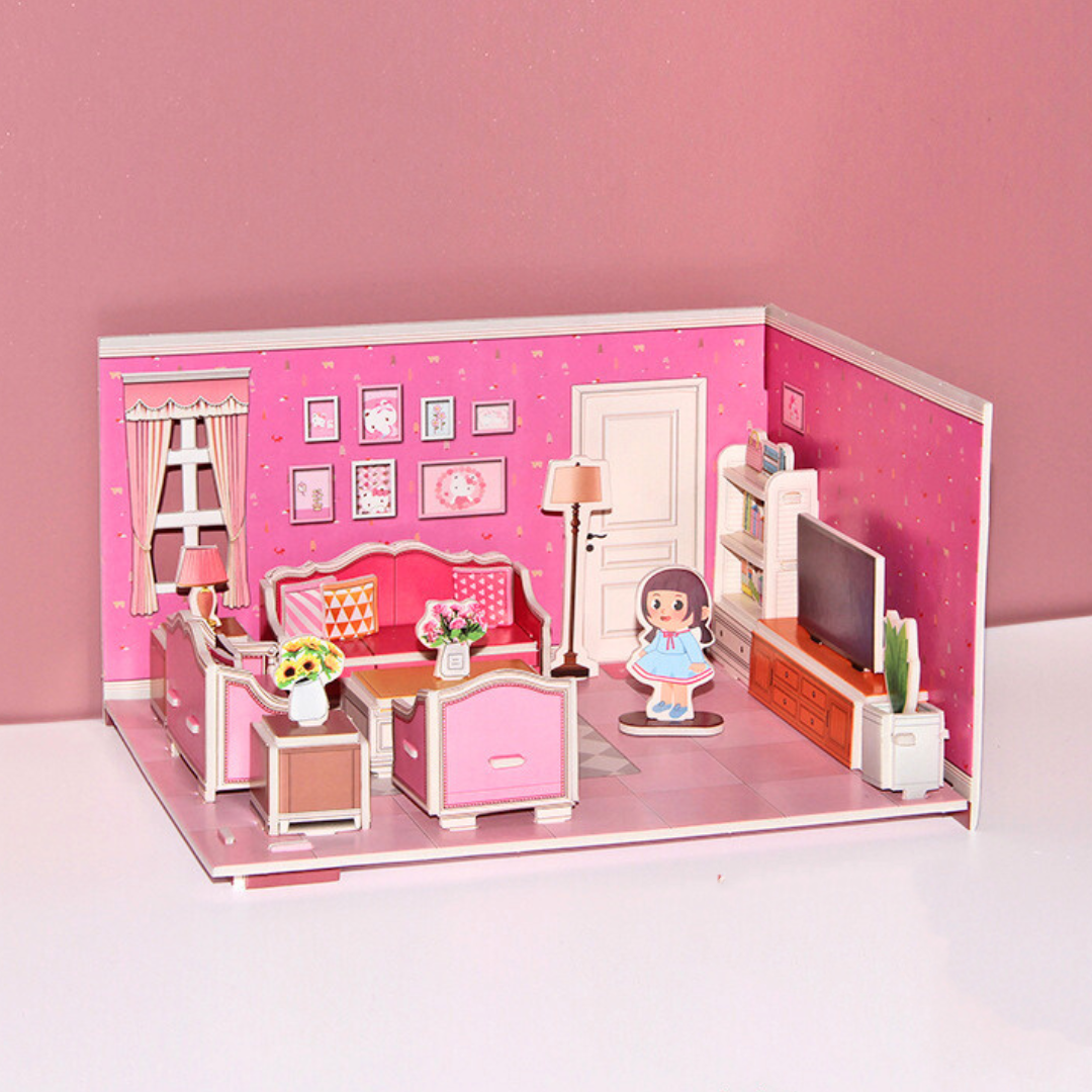 3D Puzzle Play House Theme