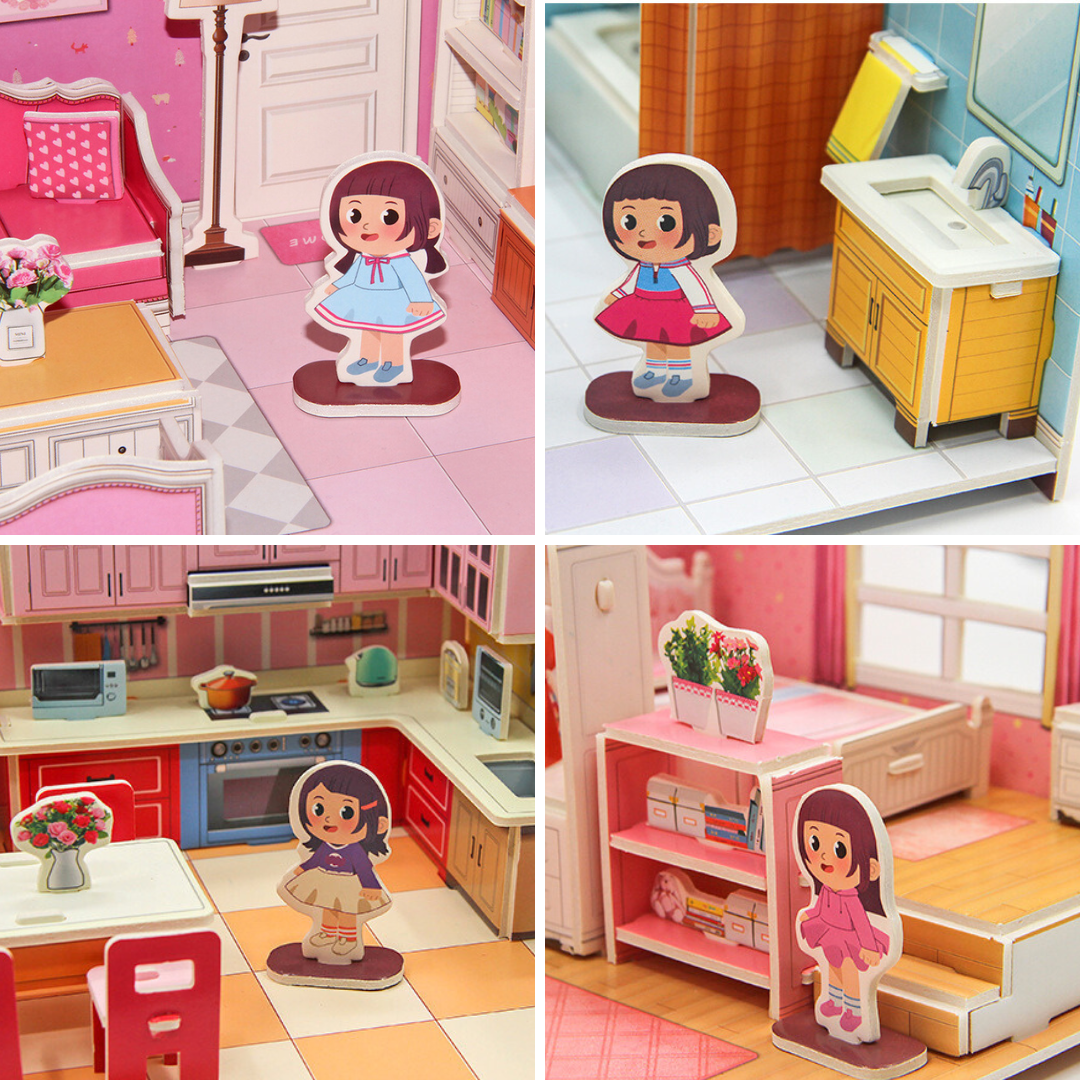 3D Puzzle Play House Theme
