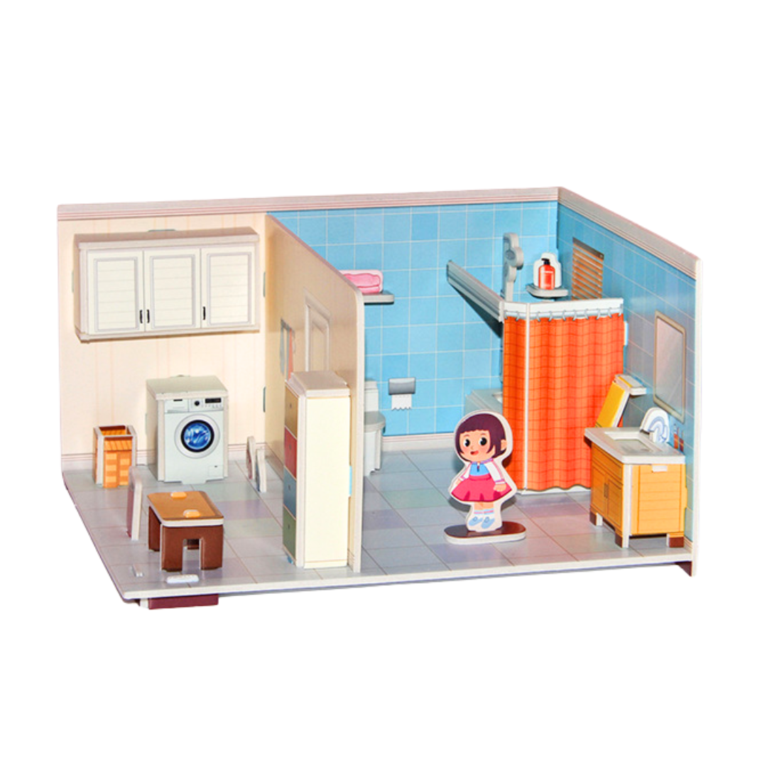3D Puzzle Play House Theme