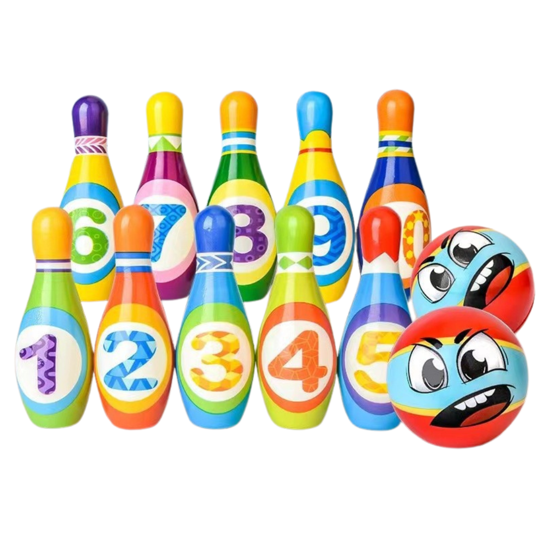 PU Soft Bowling Toy Set