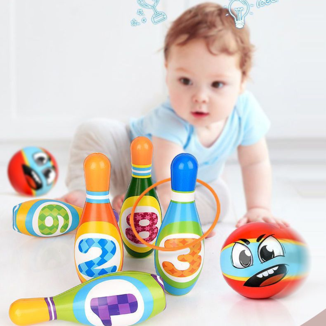 PU Soft Bowling Toy Set