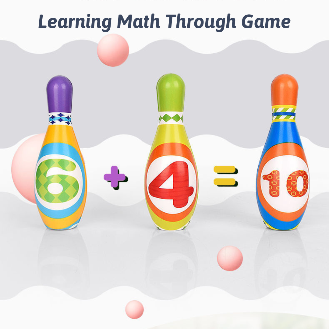 PU Soft Bowling Toy Set