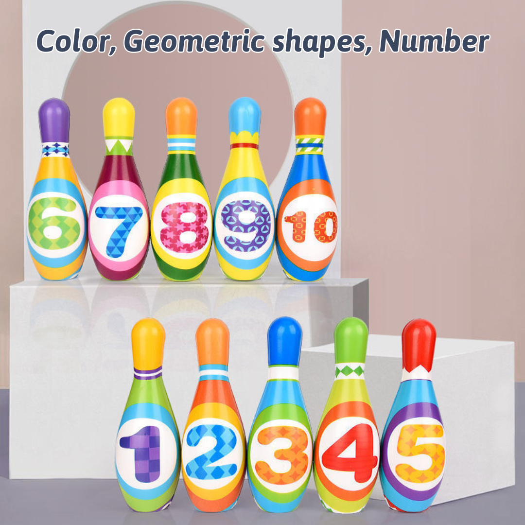 PU Soft Bowling Toy Set