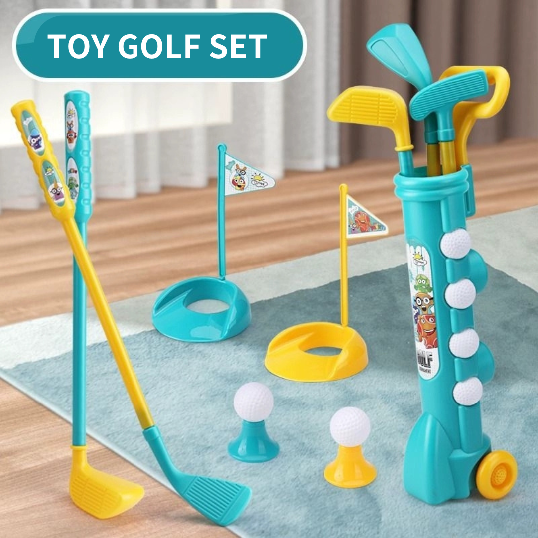 Kids Golf Clubs Toy Set Sport Golf Game for Boys Girls