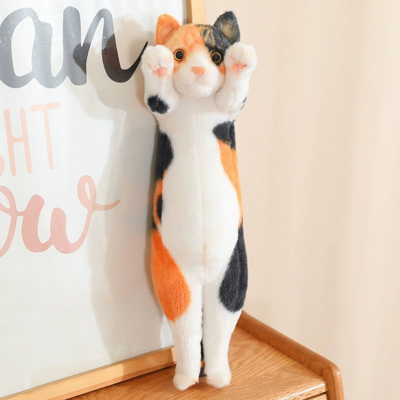 Lucky Standing Cat Stuffed Animal Plushie