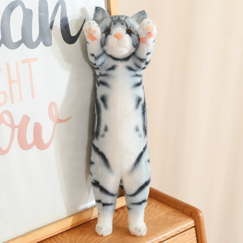 Lucky Standing Cat Stuffed Animal Plushie