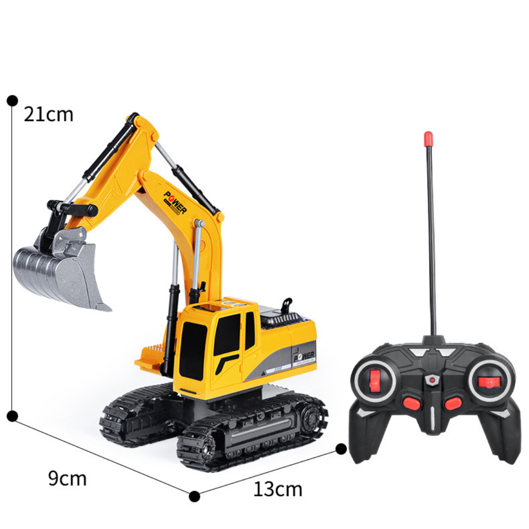 Remote Control Excavator Wireless Engineering Car Toy