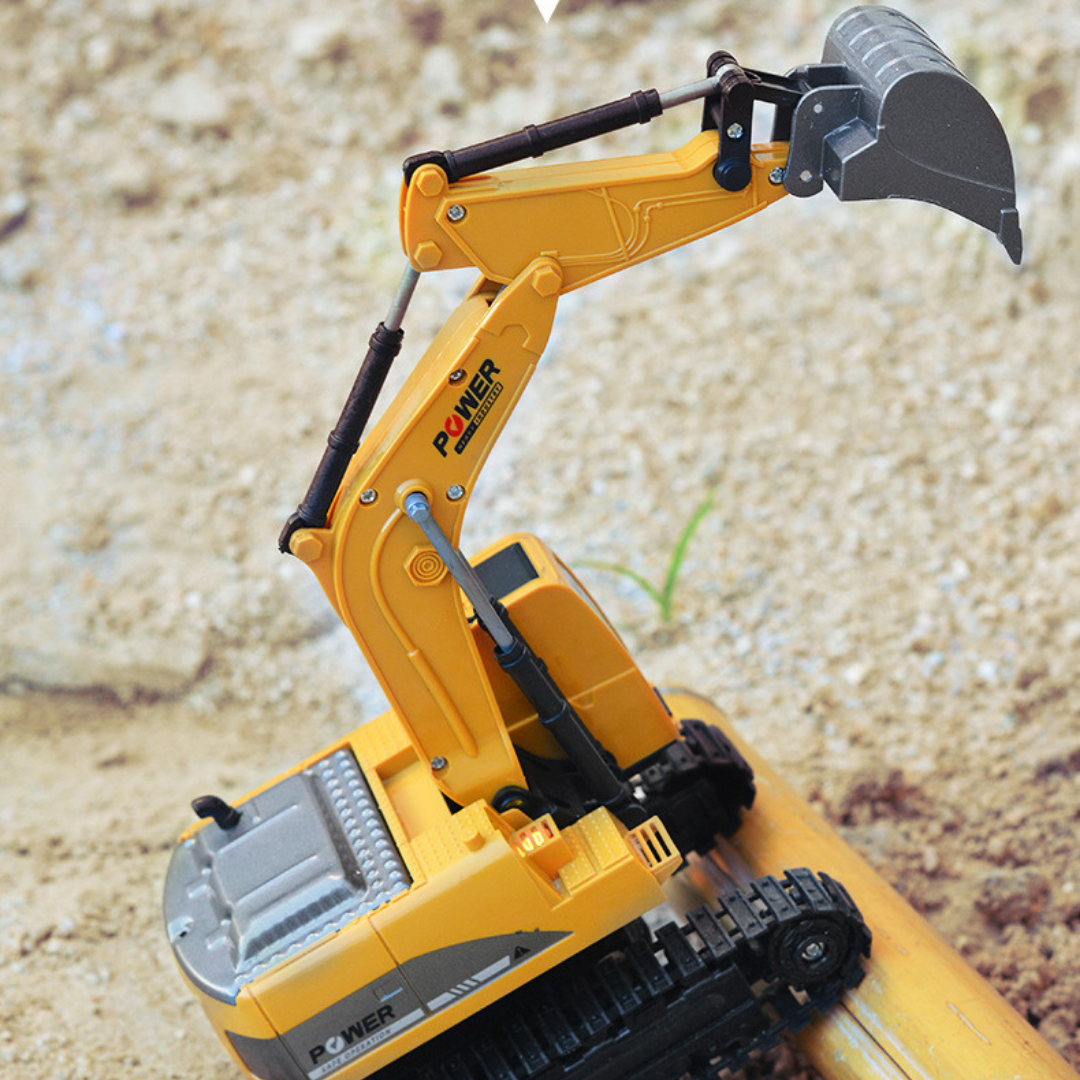 Remote Control Excavator Wireless Engineering Car Toy