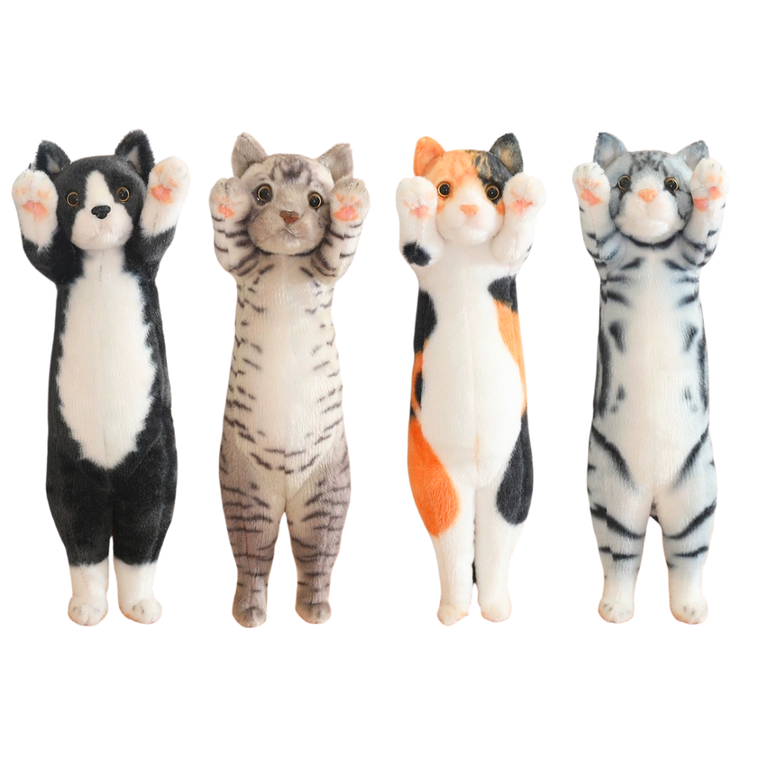 Lucky Standing Cat Stuffed Animal Plushie