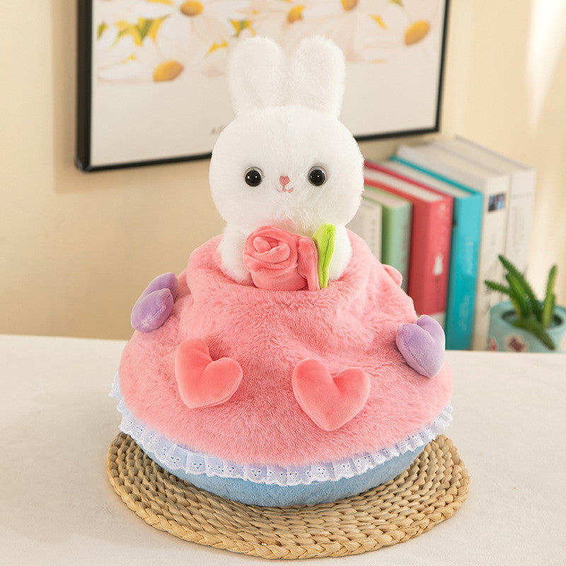 Peluche réversible Bouquet Bunny Princess