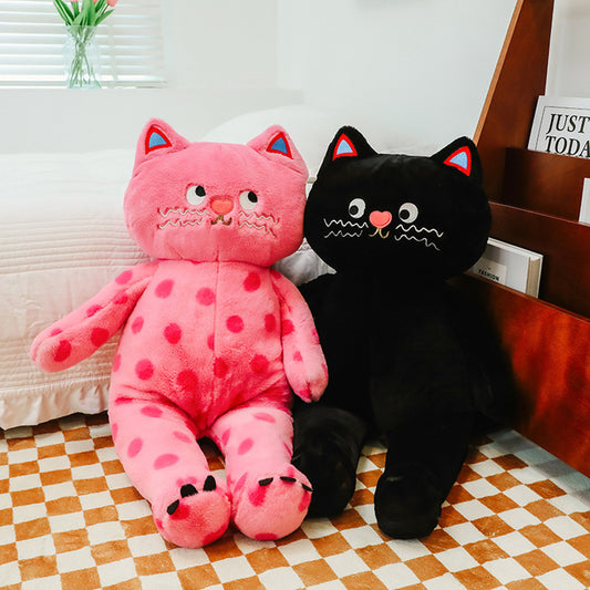 Animal en peluche chat Polka