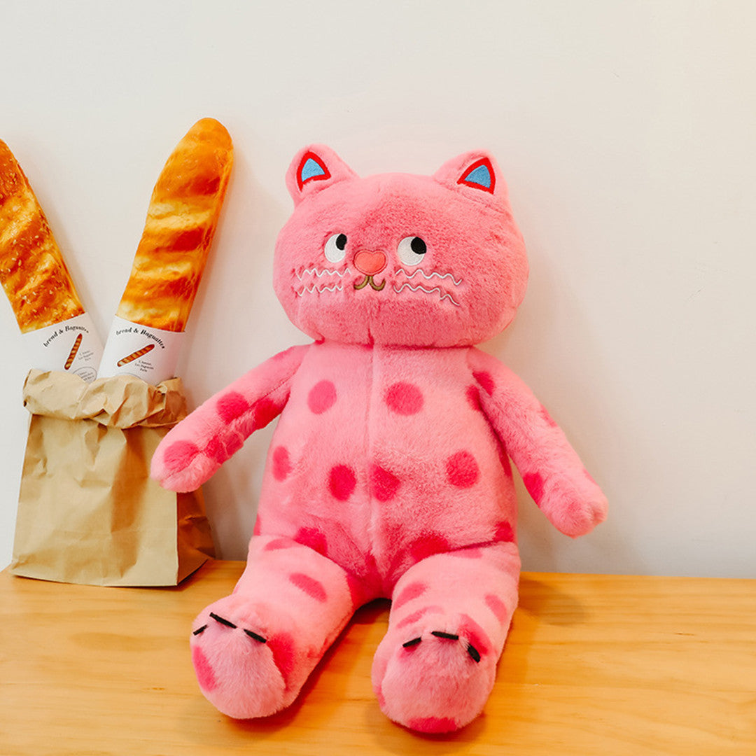 Animal en peluche chat Polka