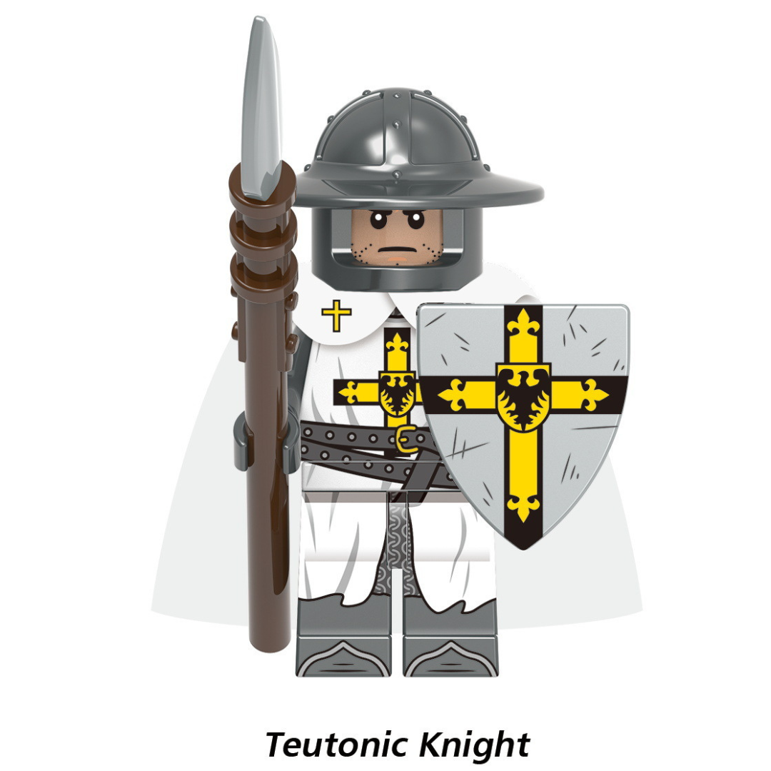 Figurines de blocs de construction de la série Roman Spartan 1,7"