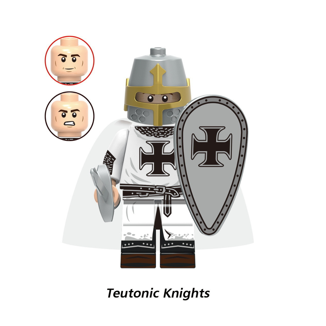 Figurines de blocs de construction de la série Roman Spartan 1,7"